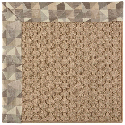 Creative Concepts-Grassy Mtn. Geo Bronze Indoor/Outdoor Bordere Rectangle image