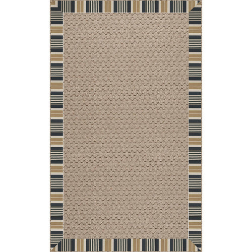 Creative Concepts-Grassy Mtn. Long Hill Ebony Indoor/Outdoor Bordere Rectangle image