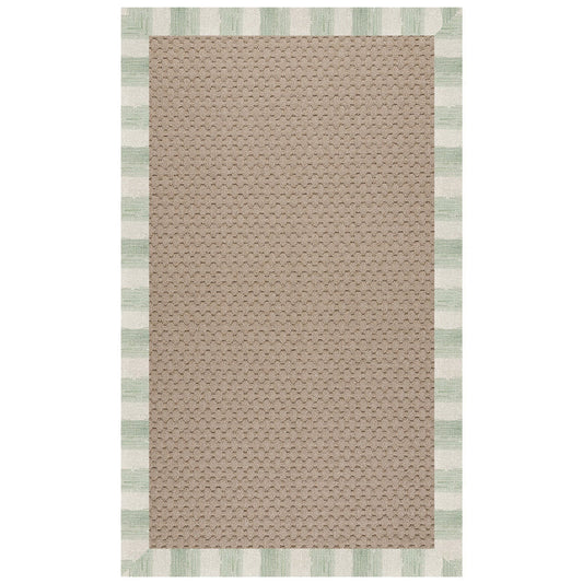 Creative Concepts-Grassy Mtn. Sicily Olive Indoor/Outdoor Bordere Rectangle image