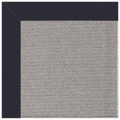 Creative Concepts-Plat Sisal Canvas Navy Indoor/Outdoor Bordere Rectangle image