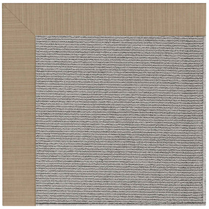 Creative Concepts-Plat Sisal Dupione Sand Indoor/Outdoor Bordere Rectangle Corner image