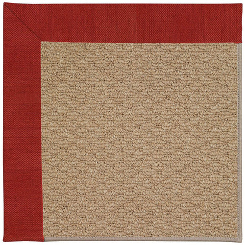 Creative Concepts-Raffia Canvas Cherry Machine Tufted Rug Rectangle image