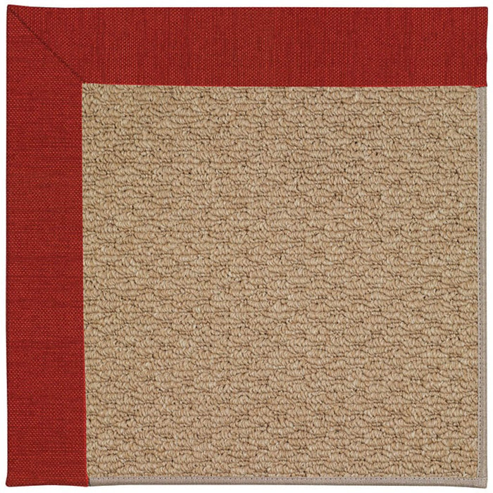 Creative Concepts-Raffia Canvas Cherry Machine Tufted Rug Rectangle image