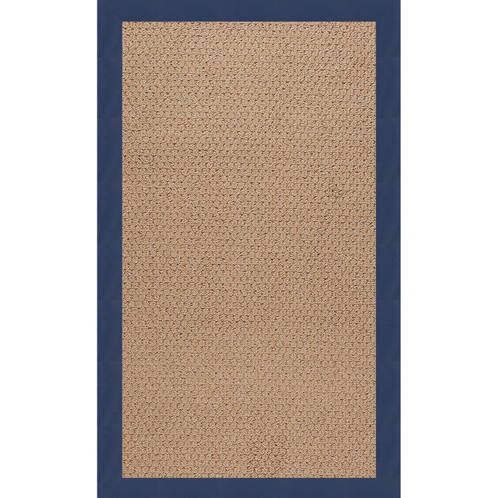 Creative Concepts-Raffia Canvas Navy Indoor/Outdoor Bordere Rectangle image