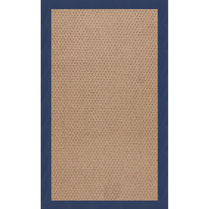 Creative Concepts-Raffia Canvas Navy Indoor/Outdoor Bordere Rectangle image