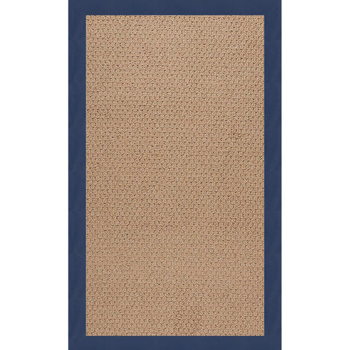 Creative Concepts-Raffia Canvas Navy Indoor/Outdoor Bordere Rectangle image