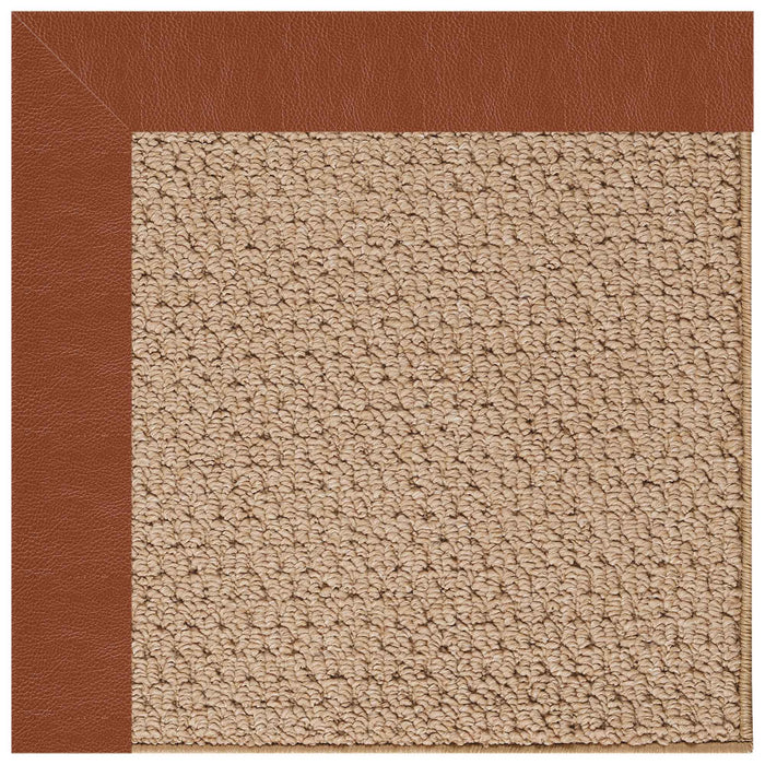 Creative Concepts-Raffia Classic Saddle Indoor/Outdoor Bordere Rectangle image