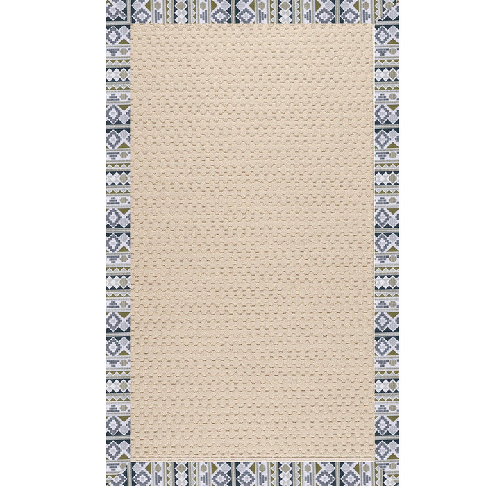 Creative Concepts-Sugar Mtn. Inca Lime Indoor/Outdoor Bordere Rectangle image