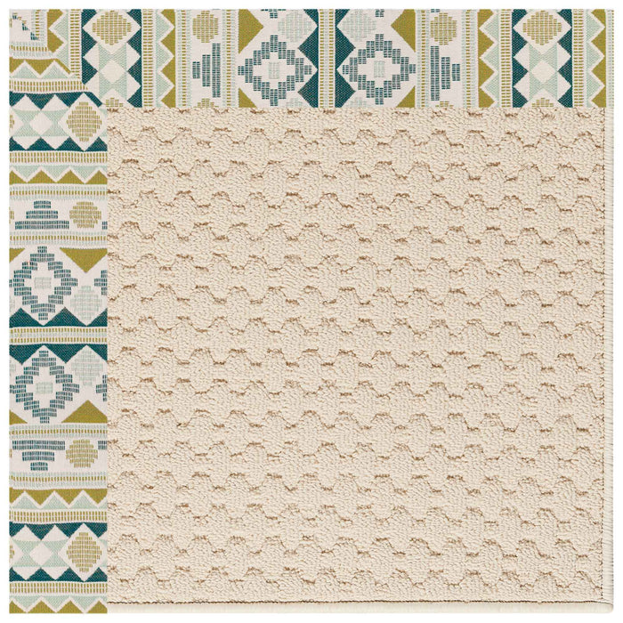 Creative Concepts-Sugar Mtn. Inca Lime Indoor/Outdoor Bordere Octagon image
