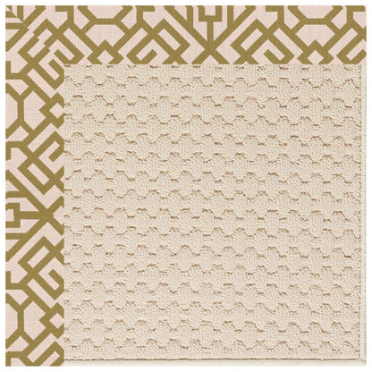 Creative Concepts-Sugar Mtn. Lattice Pesto Indoor/Outdoor Bordere Rectangle image