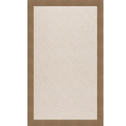 Creative Concepts-White Wicker Canvas Camel Indoor/Outdoor Bordere Rectangle image