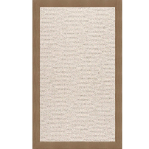 Creative Concepts-White Wicker Canvas Camel Indoor/Outdoor Bordere Rectangle image