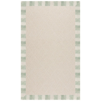 Creative Concepts-White Wicker Sicily Olive Indoor/Outdoor Bordere Rectangle image