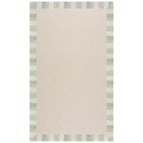 Creative Concepts-White Wicker Sicily Olive Indoor/Outdoor Bordere Rectangle image