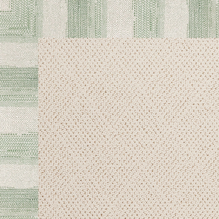 Creative Concepts-White Wicker Sicily Olive Indoor/Outdoor Bordere Rectangle image