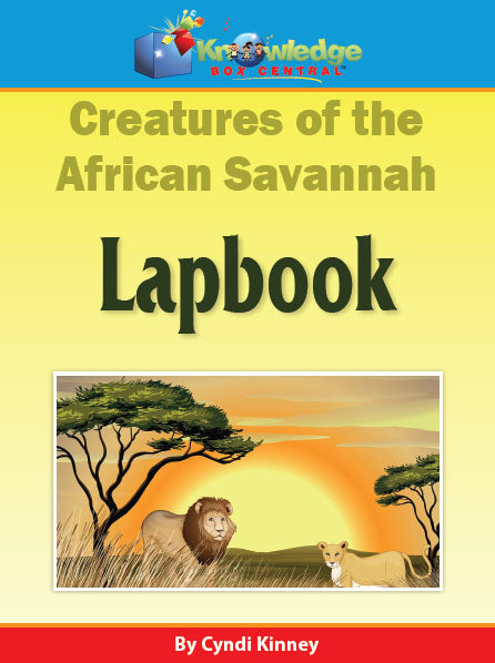 Creatures of the African Savannah - PRINTED