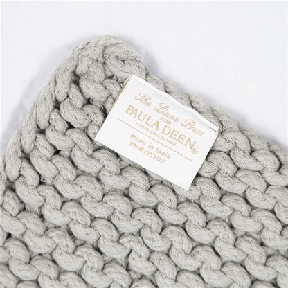 Crocheted Pot Holder GRAY