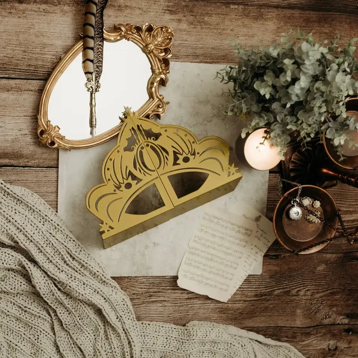 Crown Bookend Set