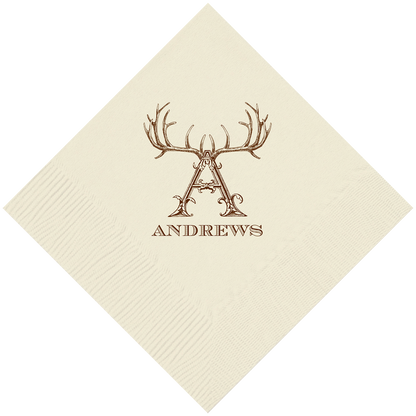 Customizable Hornabet Beverage Napkins A