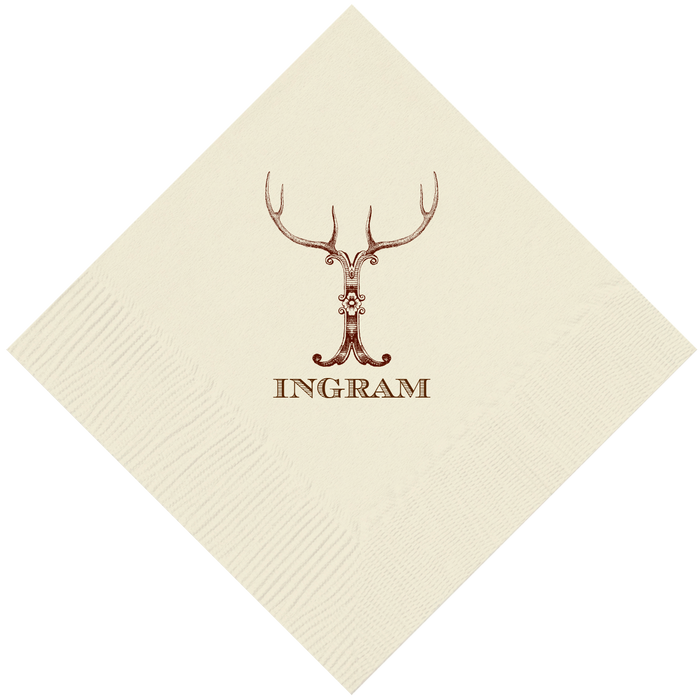 Customizable Hornabet Beverage Napkins I