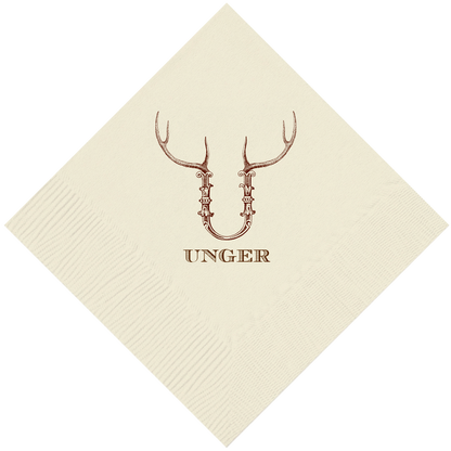 Customizable Hornabet Beverage Napkins U