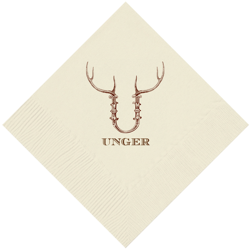 Customizable Hornabet Beverage Napkins U