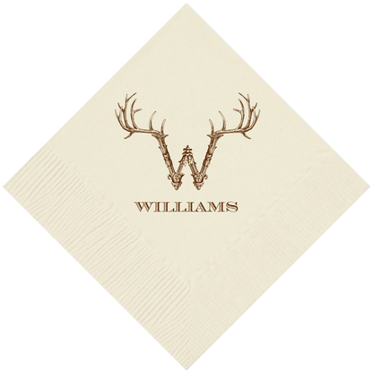 Customizable Hornabet Beverage Napkins W