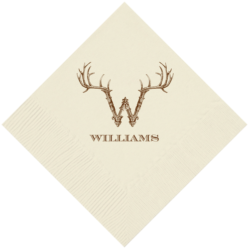 Customizable Hornabet Beverage Napkins W