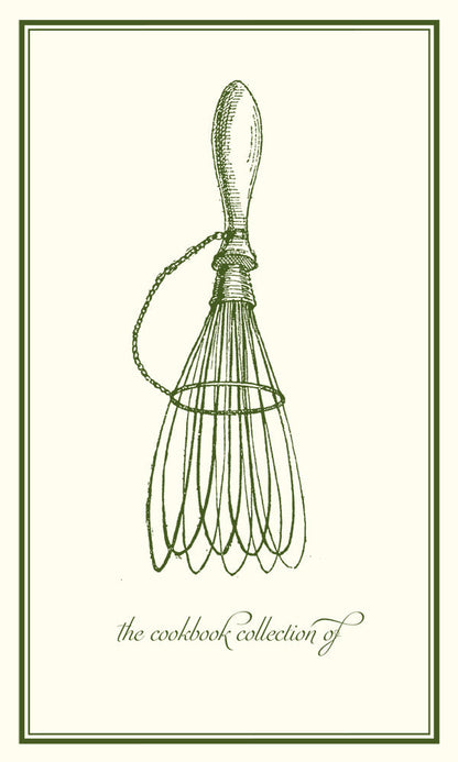 Customizable 'The Cookbook Collection of' Bookplate