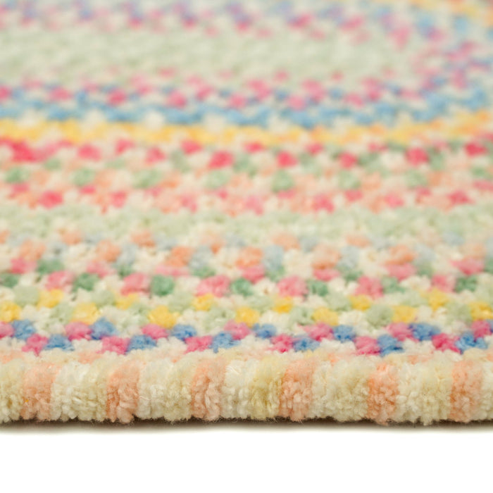 Cutting Garden Lily Braided Rug Oval image