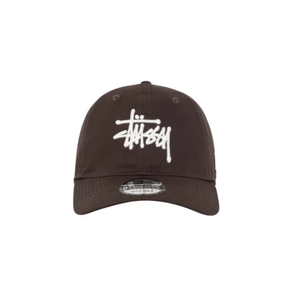 Czapka Stussy New Era 9Twenty Basic Strapback Brown STUSSY Czapki