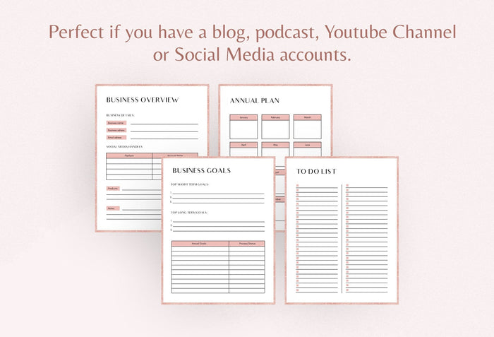 Ladystrategist Daily and Weekly Planners and Overview Printable + Editable Canva Planner Template instagram canva templates social media templates etsy free canva templates
