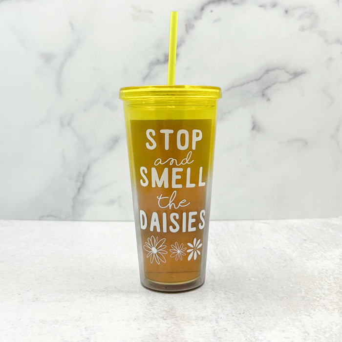 Daisy Ombre Tumbler