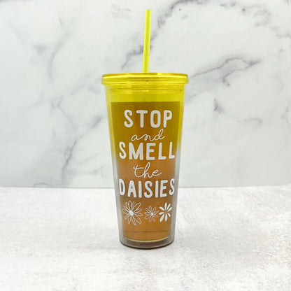 Daisy Ombre Tumbler