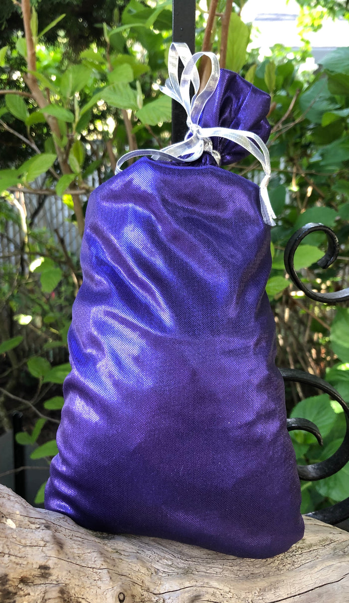 Dark Purple Silky Slouchy