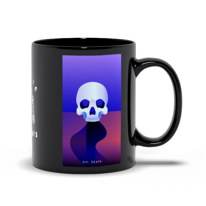 Death Black Mug