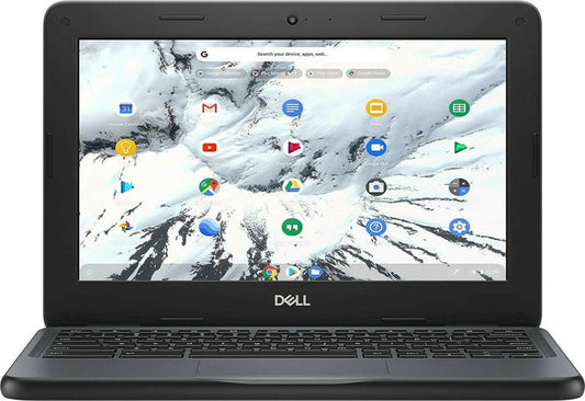 Dell 3100 11.6" Chromebook - Intel N4000 4GB RAM 16GB SSD Webcam ChromeOS AUE June 2029 - Coretek Computers