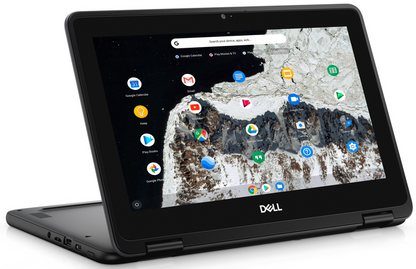 Dell 3100 2-in-1 11.6-inch Touchscreen Chromebook - Intel N4020 4GB RAM 32GB SSD Webcam ChromeOS AUE June 2029 - Coretek Computers