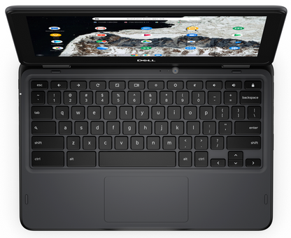 Dell 3100 2-in-1 11.6-inch Touchscreen Chromebook - Intel N4020 4GB RAM 32GB SSD Webcam ChromeOS AUE June 2029 - Coretek Computers