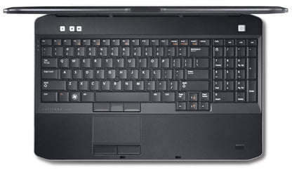 Dell Latitude E5530 15.6" Wide - 3rd Gen Intel Core i5-3230M 2.60GHz (turbo up to 3.20GHz), 8 GB RAM, 320 GB HDD, DVD-RW, WebCam, HDMI, Windows 10 Professional - Grade B - Coretek Computers