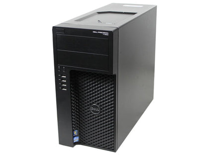 Dell Precision T1650 Workstation - Intel Xeon E3-1240 v2 3.4Ghz Quad, 8GB RAM, 120GB SSD + 500GB HDD, DVD-RW, Win 10 Pro, Keyboard/Mouse - Coretek Computers