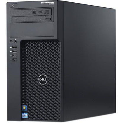 Dell Precision T1700 WorkStation - Intel Core i7-4790 Quad (upto 4.0GHz), 8GB RAM, 256GB SSD, Nvidia Quadro K2200 4GB, Win 10 Pro, Keyboard & Mouse - Coretek Computers