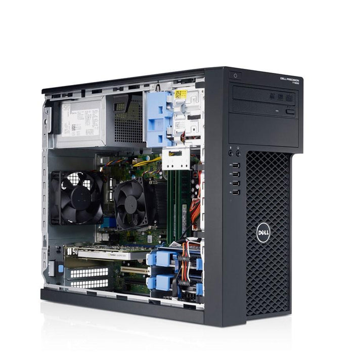 Dell Precision T1700 WorkStation - Intel Core i7-4790 Quad (upto 4.0GHz), 8GB RAM, 256GB SSD, Nvidia Quadro K2200 4GB, Win 10 Pro, Keyboard & Mouse - Coretek Computers
