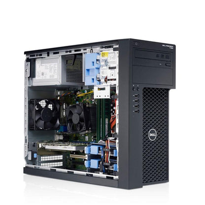 Dell Precision T1700 WorkStation - Intel Core i7-4790 Quad (upto 4.0GHz), 8GB RAM, 256GB SSD, Nvidia Quadro K2200 4GB, Win 10 Pro, Keyboard & Mouse - Coretek Computers