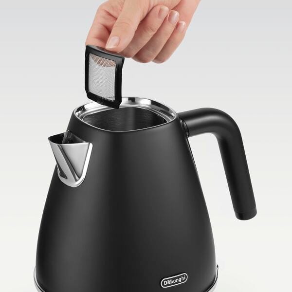DeLonghi Distinta X Electric Kettle - Black | KBIN3001.BK from DeLonghi - DID Electrical