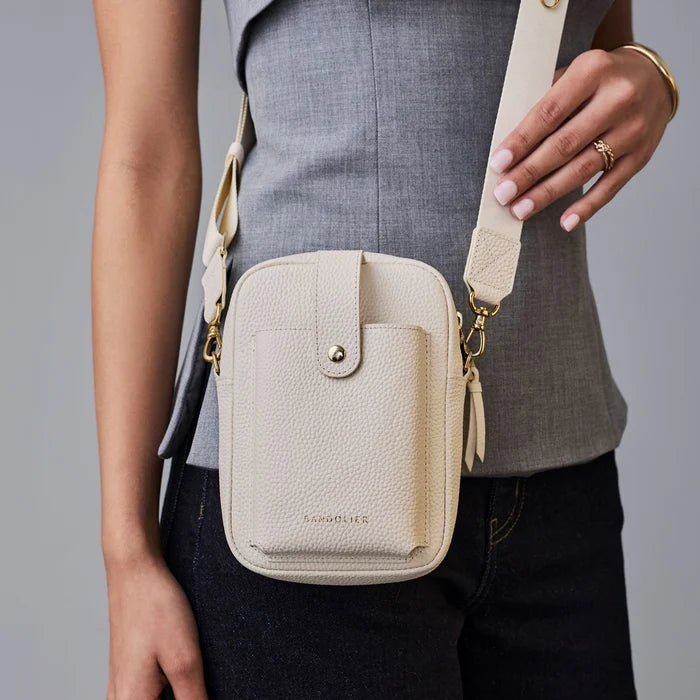 Dillon Bag - Ivory/Gold