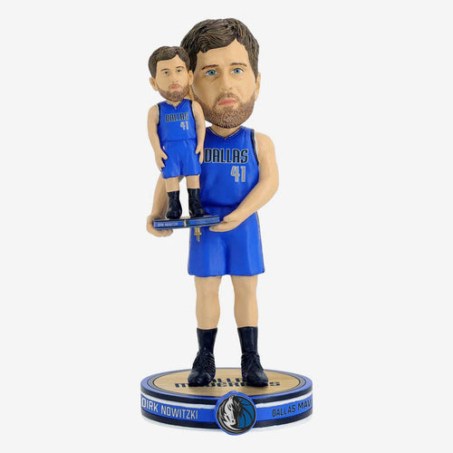 Dirk Nowitzki Dallas Mavericks Bobble Dubblz NBA Basketball Bobblehead