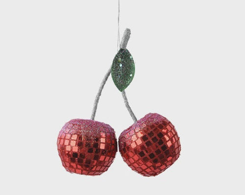 Disco Ball Cherries Hanging Decoration