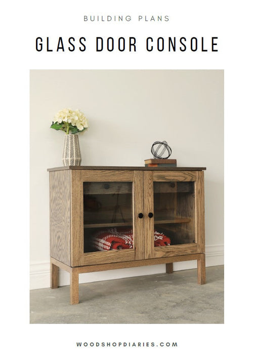 Display Console Cabinet Plans