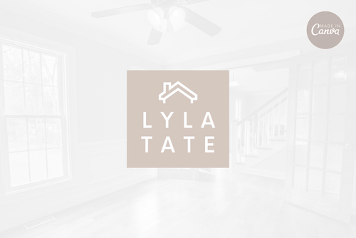 Ladystrategist Shop DIY Lyla Real Estate Brand Logo Canva Template instagram canva templates social media templates etsy free canva templates